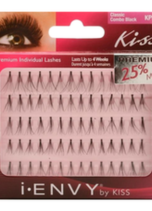 Накладные пучковые ресницы классика