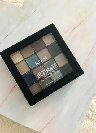 Палетка тіней nyx ultimate