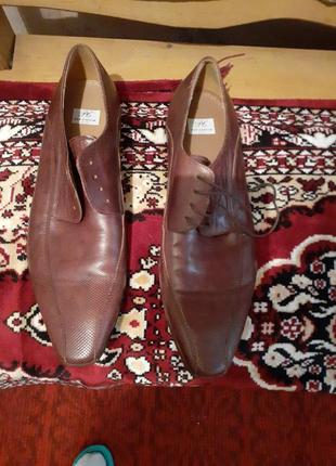 Туфли кожаные pat calvin