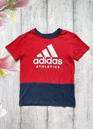 Крутая футболка adidas размер 9-10лет