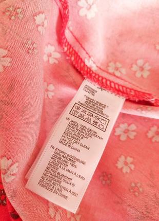 Платье сарафан мини на бретелях в цветочный принт 2