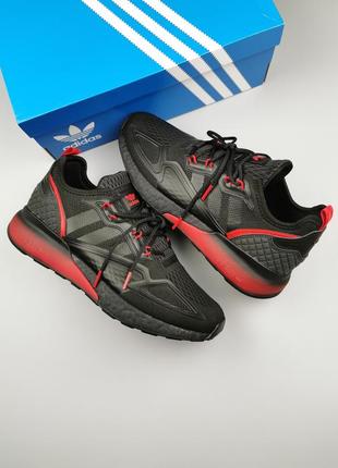 Кроссовки оригинал adidas originals zx 2k boost core black fz4641