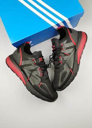 Кроссовки оригинал adidas originals zx 2k boost core black fz4641