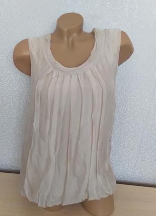 Шелковая  блуза, италия