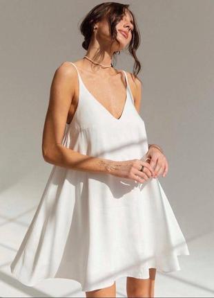 Летнее платье свободного кроя