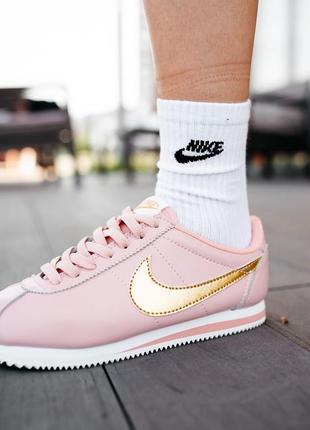 Кросівки nike cortez «pink» кроссовки4 фото