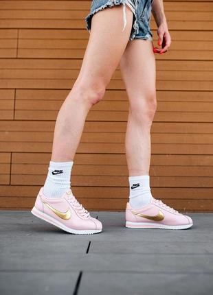 Кросівки nike cortez «pink» кроссовки7 фото