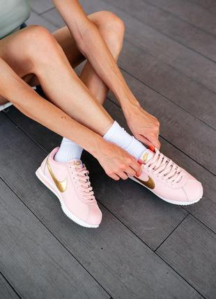 Кросівки nike cortez «pink» кроссовки3 фото