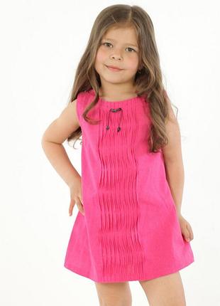 Сукня з льону для дівчинки