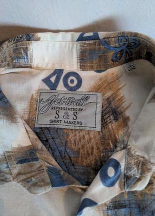 Льняная рубашка на лето.7 фото