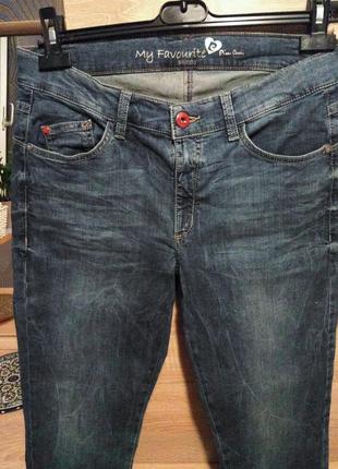 Pierre carden джинсы скинни с вышивкой именитого дома моды5 фото