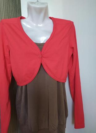 Болеро кораллового цвета ,  s.oliver,l