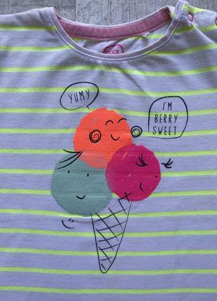 Красивая футболка с мороженым4 фото