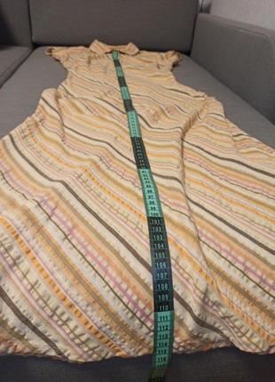 Сукня сорочка мидиполосатое h&m divided розмір s,xs10 фото