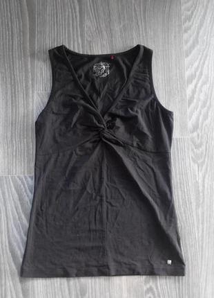 Чорна котонова майка;  esprit; m/l