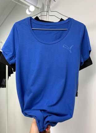 Хлопковая футболка puma