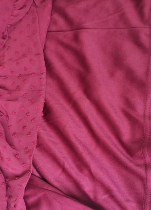 Сукня кольору марсал5 фото