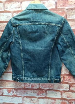 Куртка джинсова жакет levis вінтажна 98-й рік2 фото