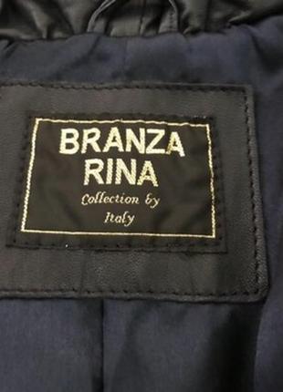 Італійська шкіряна безрукавка branza rina7 фото