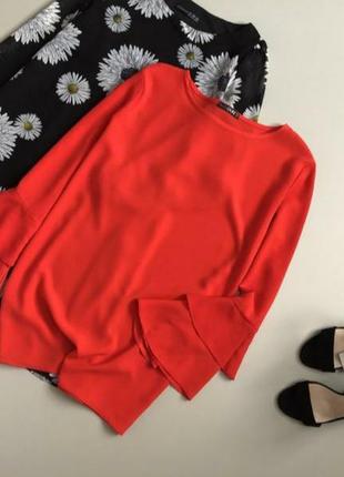 Роскошная блуза с воланами на рукавах quiz   l-xl