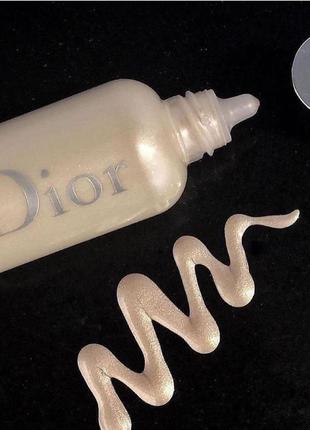 Хайлайтер для лица и тела dior backstage face and body glow 001 universal