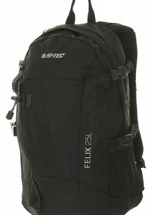 Рюкзак туристичний hi-tec felix 25l чорний ft.020.11-black-25