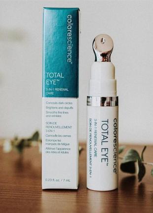 Colorescience total eye™ 3-в-1 крем для області навколо очей spf 35