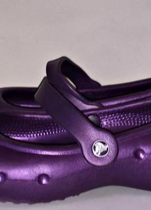 Балетки, лодочки crocs 3j5 4