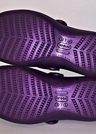 Балетки, лодочки crocs 3j5 8