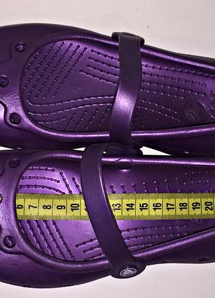 Балетки, лодочки crocs 3j5 9