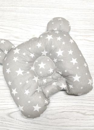 Подушка для новонароджених ортопедична поушка для немовлят2 фото
