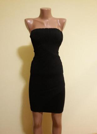 Красивое платье-бюстье zara
