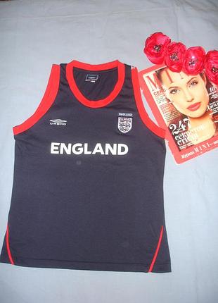 Майка футболка детская летняя 7-8-9 лет 128-134-140 см синяя спортивная