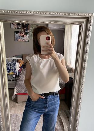 Біла майка, блуза asos