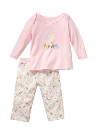 Kuniboo детская пижама, для девочки, новая, 86-92 размер, 12-24 мес.