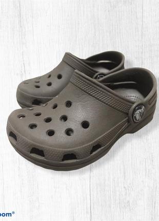 Crocs c6-c7 оригинал шлёпанцы сланцы для мальчика