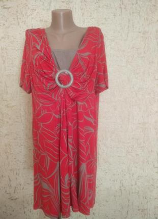 Блузка трикотажная bon prix р.46-48 натуральная ткань.