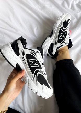 Жіночі кросівки new balance 530 "black/white"