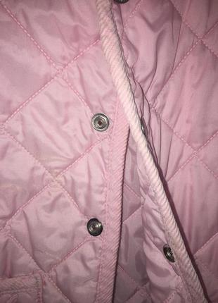 Стёганный пиджак на девочку 92-1044 фото