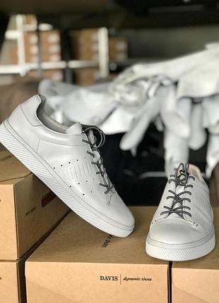 Кеды кожаные мужские davis
