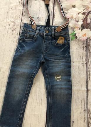 Джинсы {термо} 98