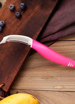 Отличная кухонная овощечистка, овощерезка экономка нож слайсер ручка soft touch