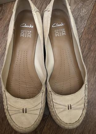 Мокасини, туфлі clarks2 фото