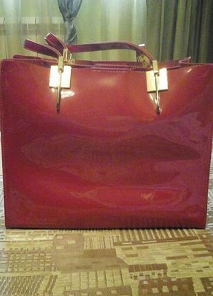 Сумка шкіряна b. oalengi польща нова