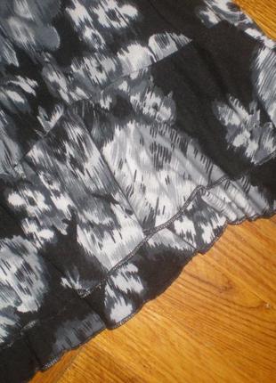 Сукня з рюшами у квіточку рукав -волан per una) 36 -38р 9