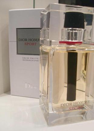 Christian dior dior homme sport💥оригинал 2 мл распив аромата затест3 фото