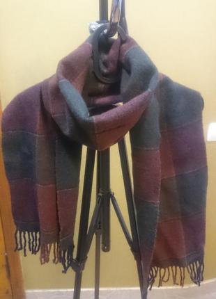 Шарф, 100% lambswool, овечья шерсть.