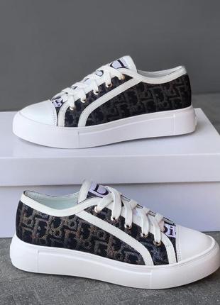 Sneakers black white черно белые женские низкие кеды чорно білі жіночі низькі кеди