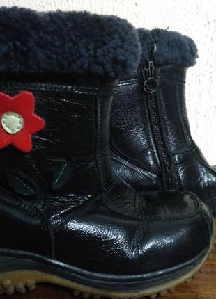 Шкіряні чобітки 30 розмір
