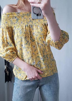 Ніжна блуза у квітковий принт new look7 фото